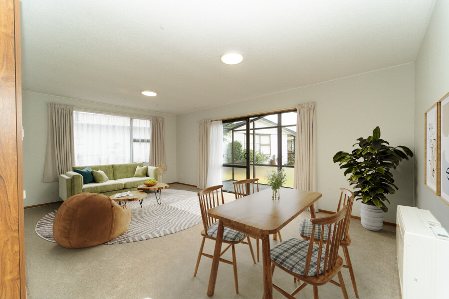 Lounge (digitally staged)